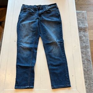 Banana Republic Blue Girlfriend Jeans